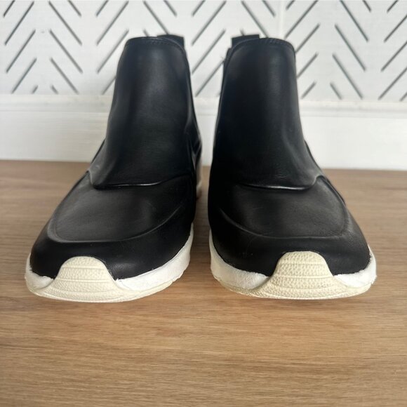 ⭐Nike Air Max Thea Women Mid Boot Shoes Leather Chelsea Sneaker Black 859550-001 - Picture 4 of 10